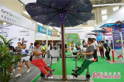 “黑科技”健身器械亮相青島全民健身周，科技賦能全民健康生活