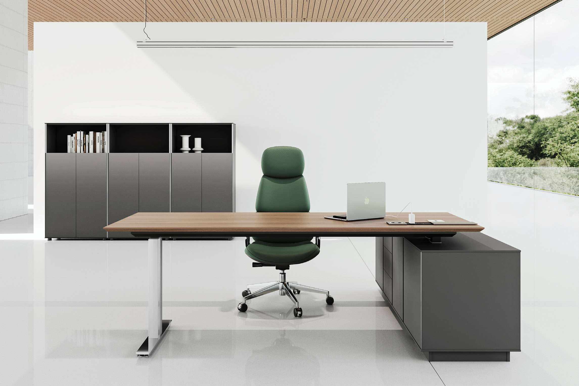 電動升降辦公桌班臺升降會議桌智能辦公家具